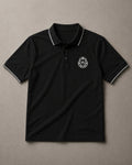 BLACK POLO T-SHIRT
